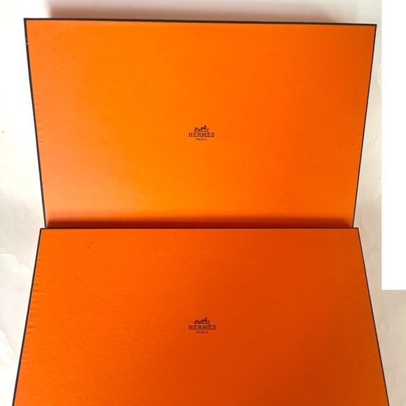 Authentic Hermes Shirt Boxes, 2 boxes - Picture 2 of 7